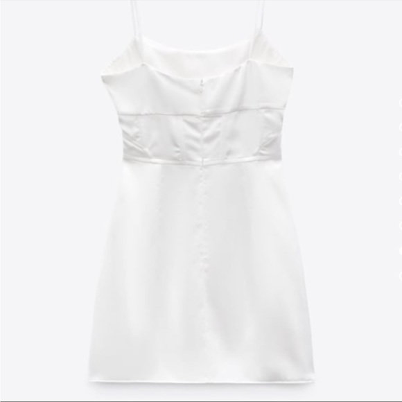 Zara Satin Corset Dress - Picture 4 of 6
